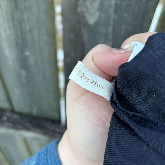 Five Plus Asian Navy Mini Dress Medium - Picture 5 of 5